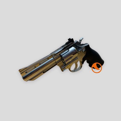Pistola HFC gas estilo revolver silver HG-132C