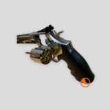 Pistola HFC gas estilo revolver negro HG-133B