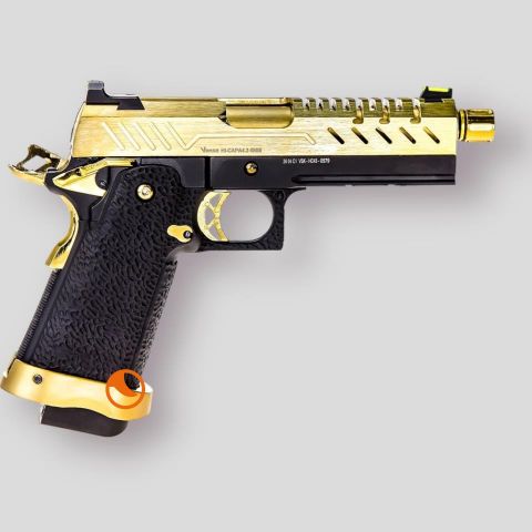 Pistola Hi-Capa 4.3 Negro/Oro gas Vorsk