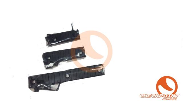 Rail set rail keymod gen2 negro