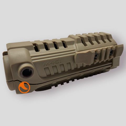 Cheap Version CAA M4S1 Handguard with Extra Rail