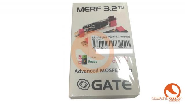 Mosfet gate MERF3,2 negro/rojo