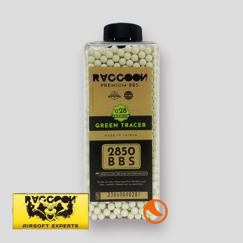 BB´S Tracer Raccoon Premium 0,28gr Green 2850BBS