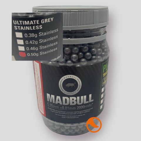 BB 0.50g Madbull Ultimate Stainless- 2000