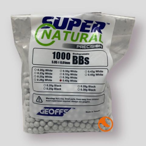 Bolas Geoffs Super Precision 0.40g 1000und