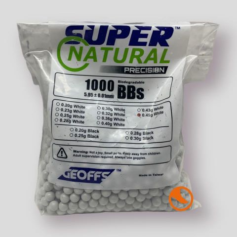 Bolas Geoffs Super Precision 0.45g 1000und