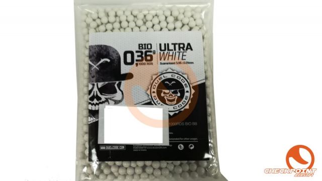 Bolas Bio Ultra white 0,36g (1000BB's)