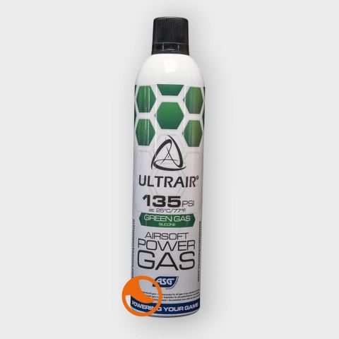 Gas Ultrair ASG verde 135 Psi 570 ml