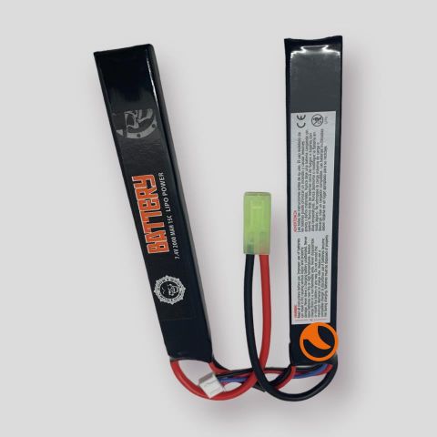 Bateria Lipo 7.4V 2000maH 15C Duel Code