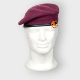 Boina comando color vino talla 58