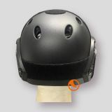 Casco fast PJ negro