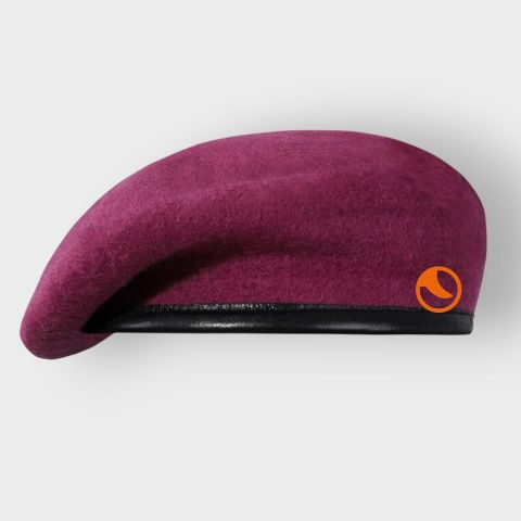 Boina comando color vino talla 57
