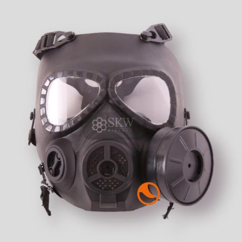 Máscara tipo gas ventilador