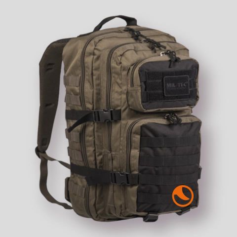 Mochila ranger verde/negra 20L