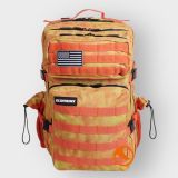 Mochila Elitex táctica V1 45L Jungla Naranja