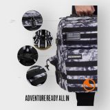 Mochila Elitex táctica V1 45L Blanco Glacial