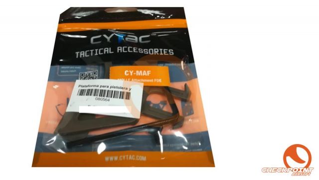 Plataforma para pistolera y porta cargadores Cyma