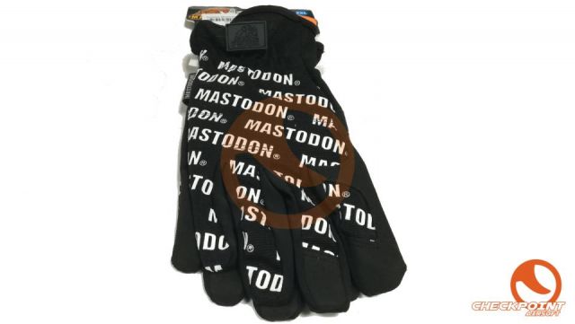 Guantes Mastodon negro