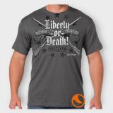 Camiseta 7.62 Design Liberty or Death Char