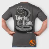 Camiseta 7.62 Design Liberty or Death Char