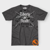 Camiseta 7.62 Design Liberty or Death Char