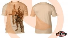 Camiseta 7.62 Spirit Of a Warrior Cream