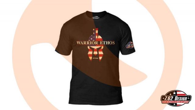 Camiseta 7.62 American Warrior Ethos Blk