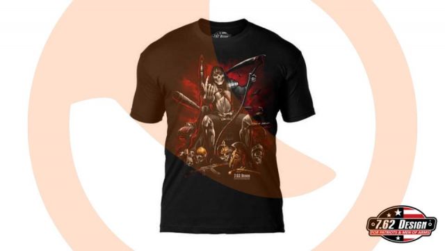 Camiseta 7.62 Warlord BLK