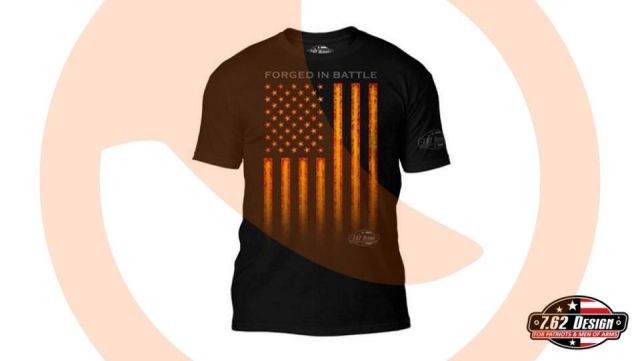 Camiseta 7.62 Forged In Battle BLK