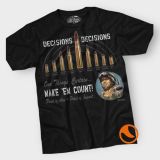 Camiseta 7.62 Decisions Decisions BLK