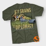 Camiseta 7.62 Sniper Team Army GRN