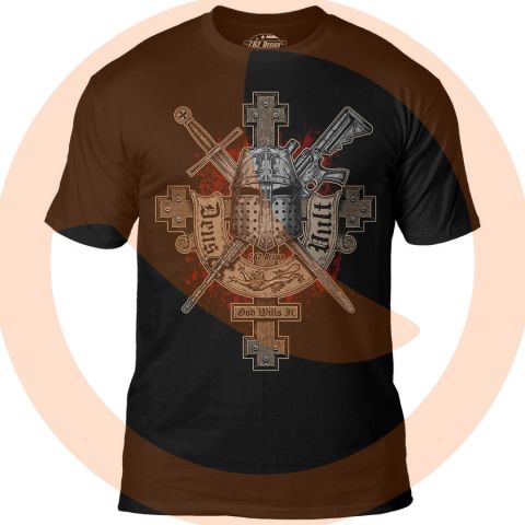 Camiseta 7.62 Deus Vult BLK 