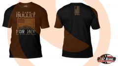 Camiseta 7.62 Bullet for her BLK