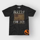 Camiseta 7.62 Bullet for her BLK