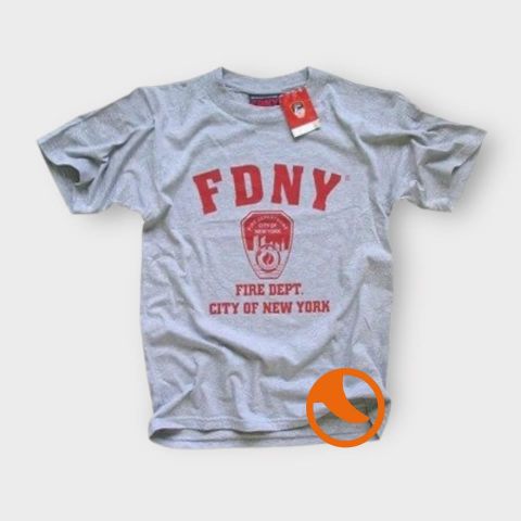 CAMISETA OFICIAL Y LICENCIA FDNY P/T