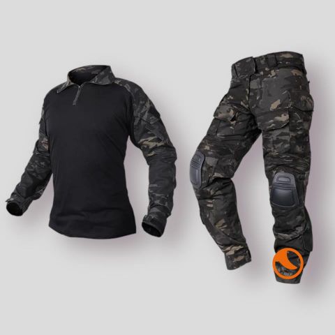 Uniforme táctico G3 multicam black