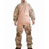 Uniforme Deluxe combat completo con rodilleras y L