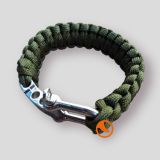 Pulsera Paracord Cierre Acero