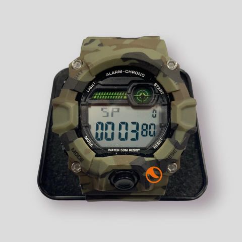 RELOJ TÁCTICO DIGITAL CAMUFLAJE