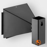 Portadiana Conico 14x14 Acero