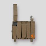 Pouch Panel Solapa SMG 9mm Coyote