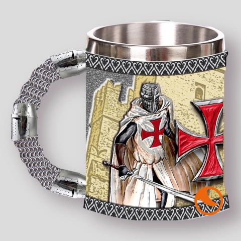 Taza Resina Tempraria Knight