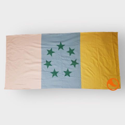 Bandera Canaria siete estrell 90x145cm sin argolla