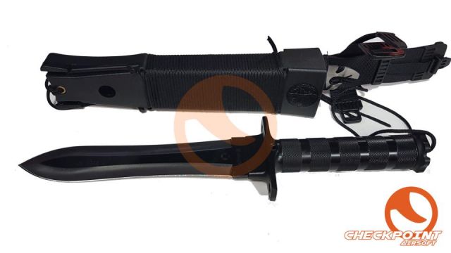 Cuchillo Desert King negro