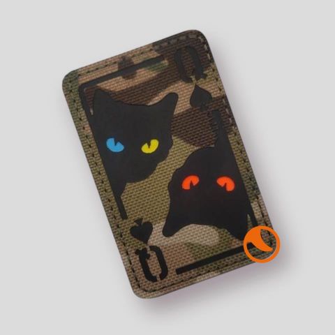 Parche Fluo Poket Gatos F31