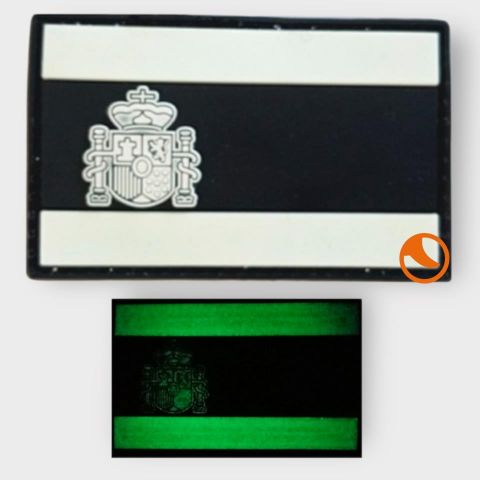 Parche PVC fluorecente bandera España