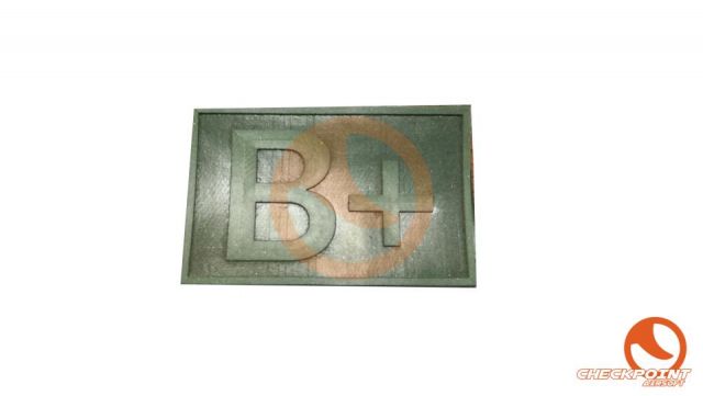 Grupo sanguíneo OD goma B+