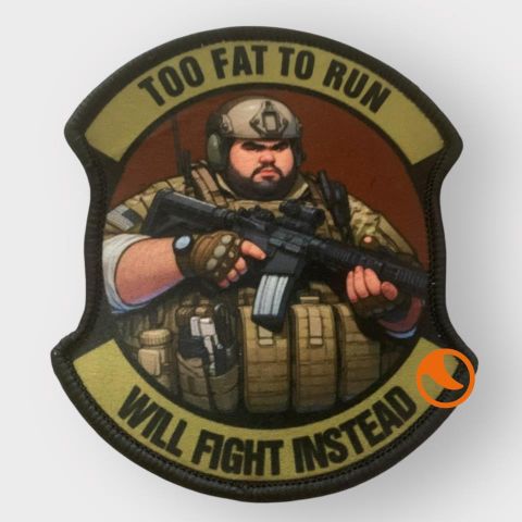 Parche Hombre Huesos Anchos Tactico