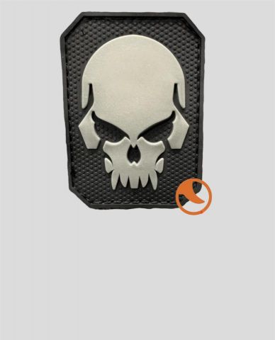 Parche 3D Skull PVC M.Klett