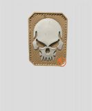 Parche 3D Skull PVC M.Klett